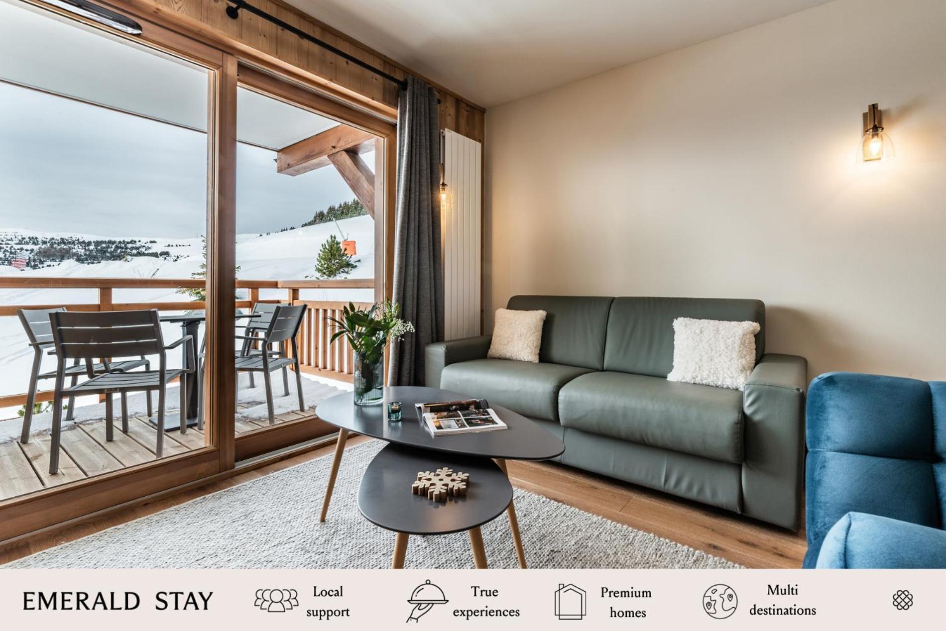 Residence Hameau De Clotaire Alpe D'Huez - By Emerald Stay Kültér fotó