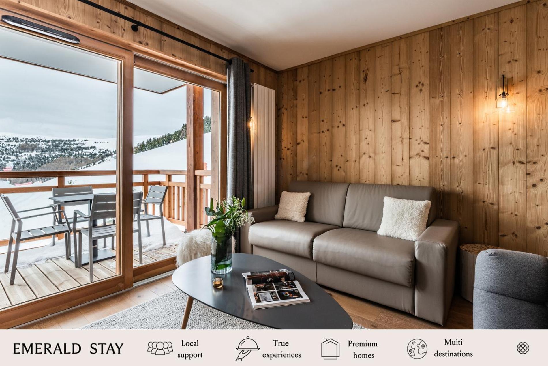 Residence Hameau De Clotaire Alpe D'Huez - By Emerald Stay Kültér fotó